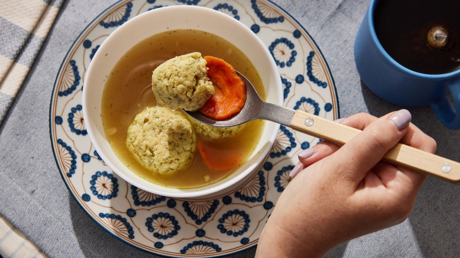 easy matzah ball soup instant soup