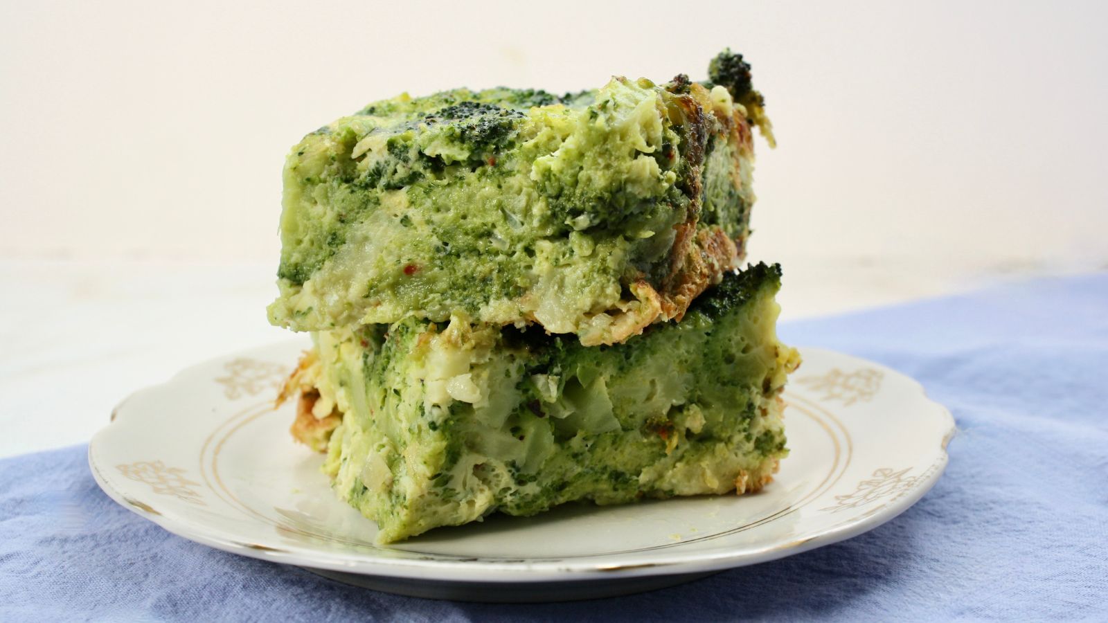 Broccoli kugel recipe quick easy shabbat jewish food vegetable side